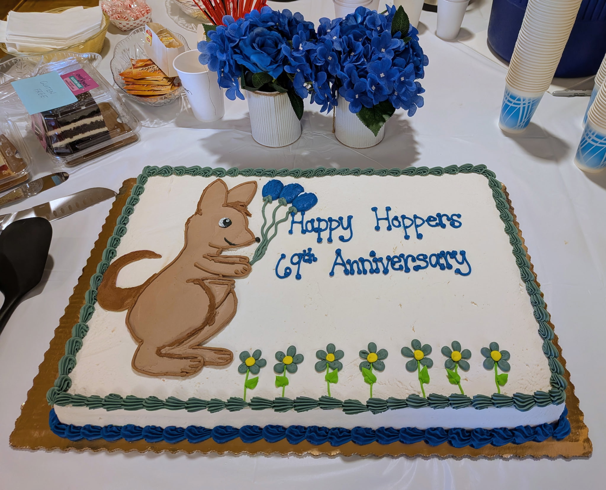 Our 69th Anniversary Cake!